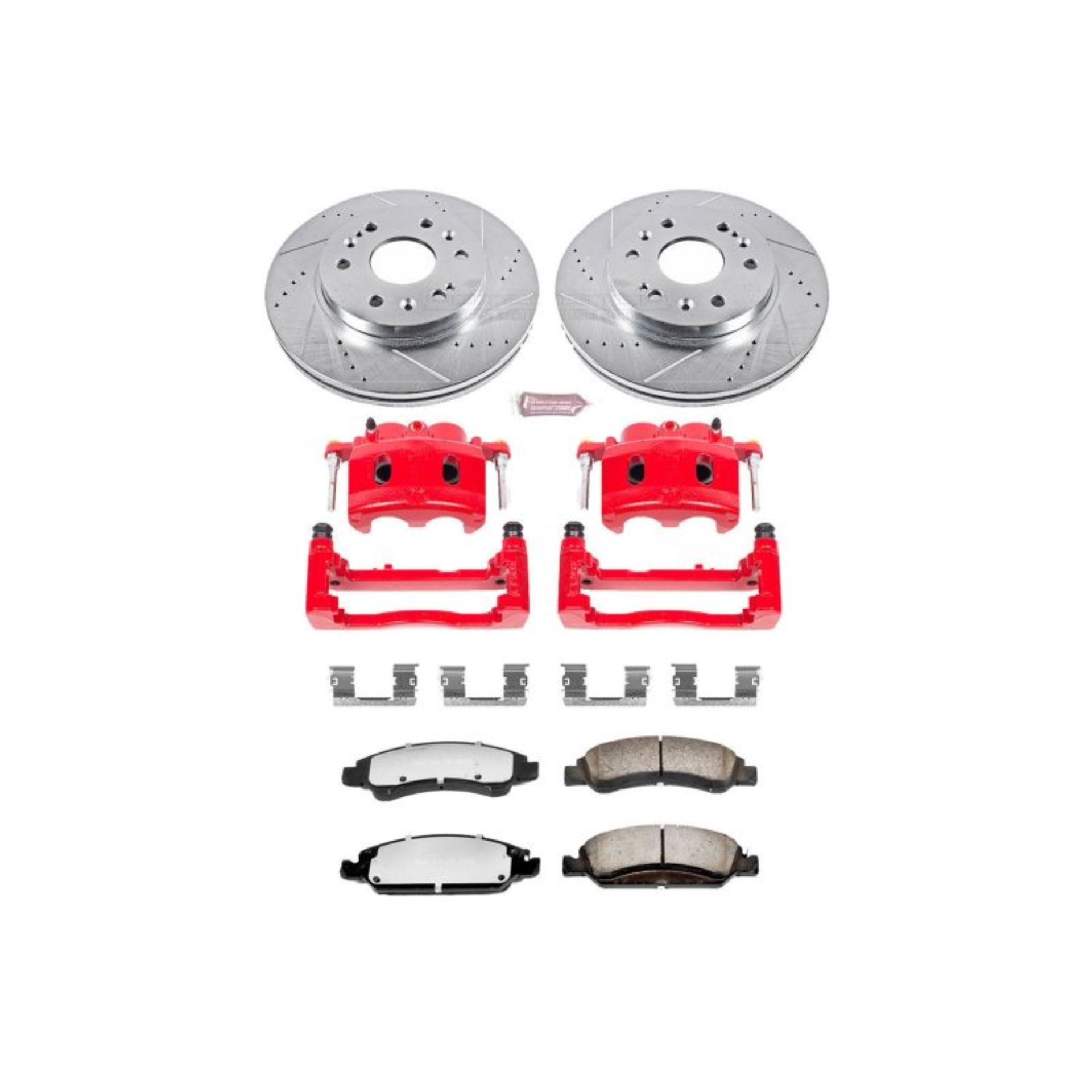 Picture of Power Stop 15-20 GMC Yukon XL Front Z36 Truck & Tow Kit w/Cals