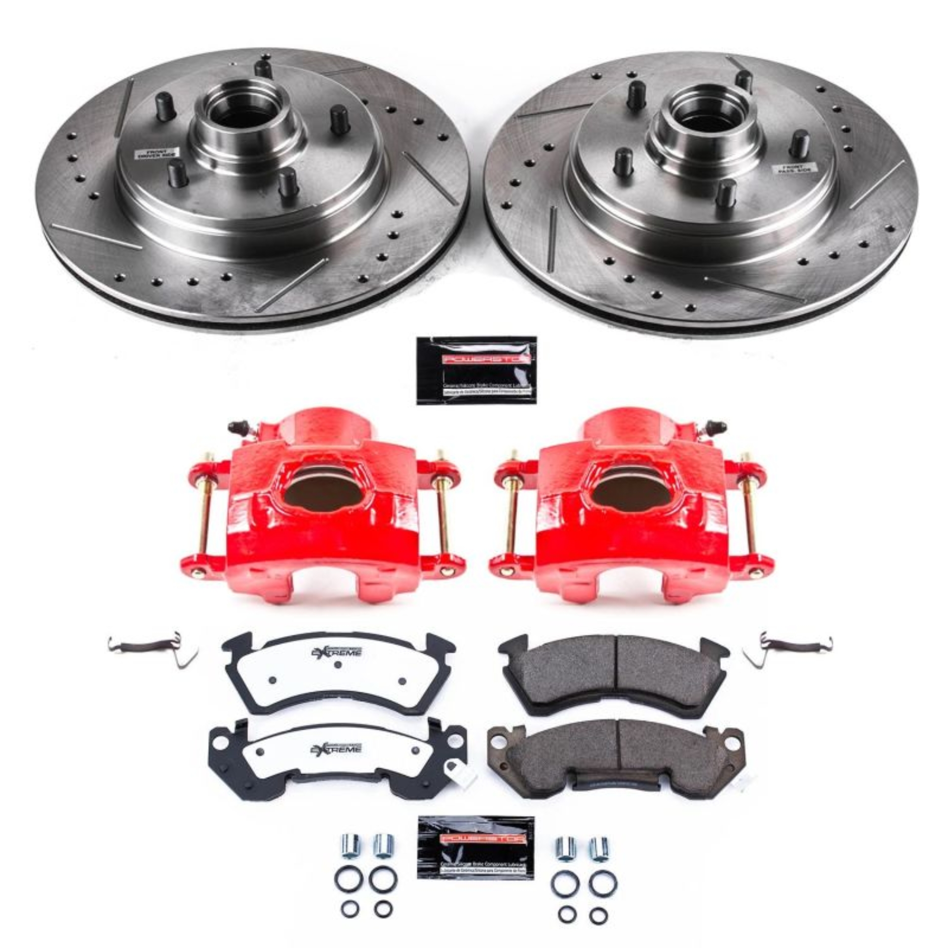 Picture of Power Stop 94-96 Chevrolet Impala Front Z26 Street Kit w/Cals