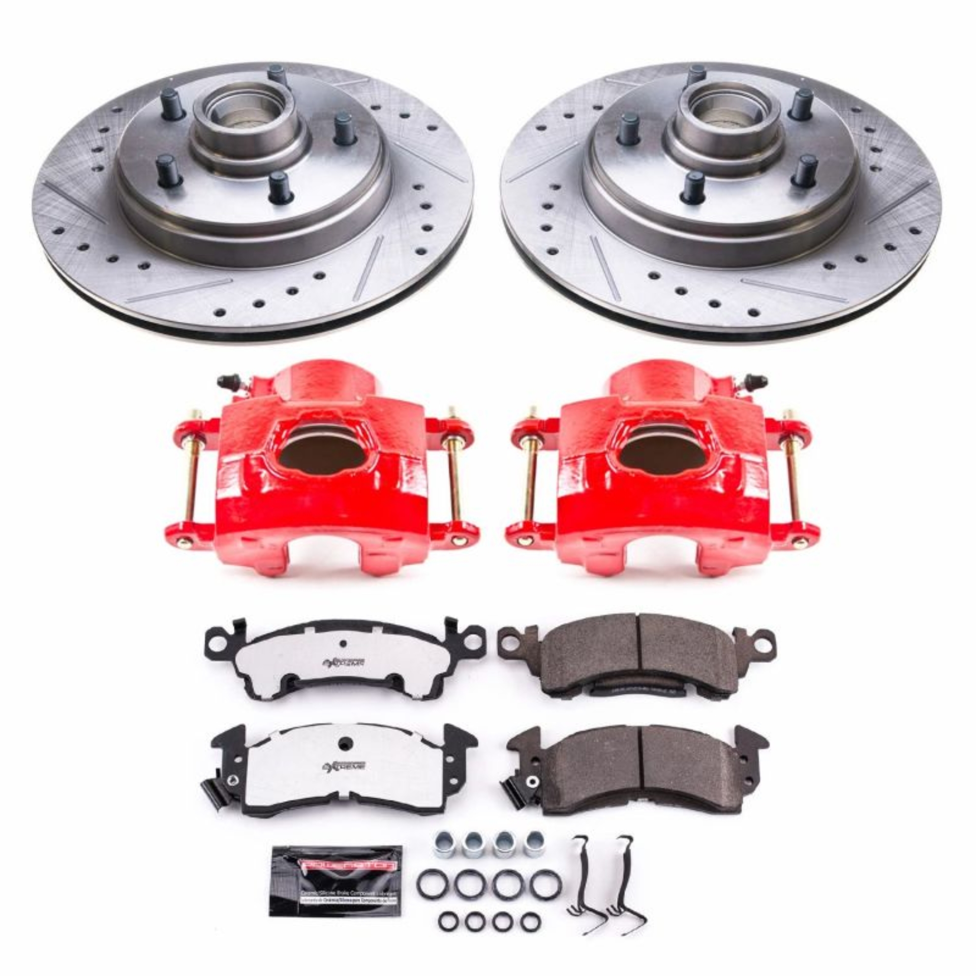 Picture of Power Stop 78-81 Pontiac Catalina Front Z26 Street Kit w/Cals