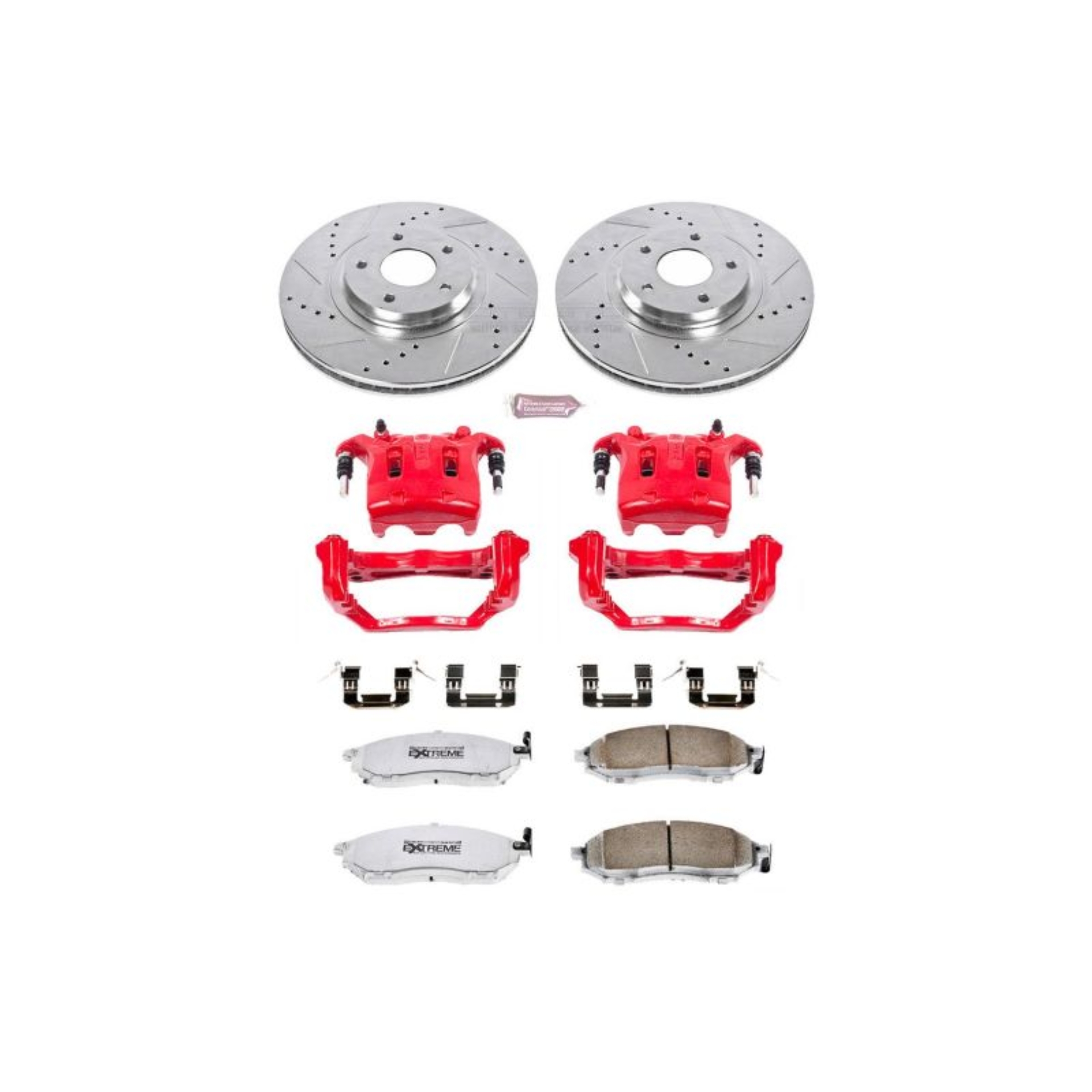 Picture of Power Stop 11-14 Nissan Murano Front Z26 Street Kit w/Cals
