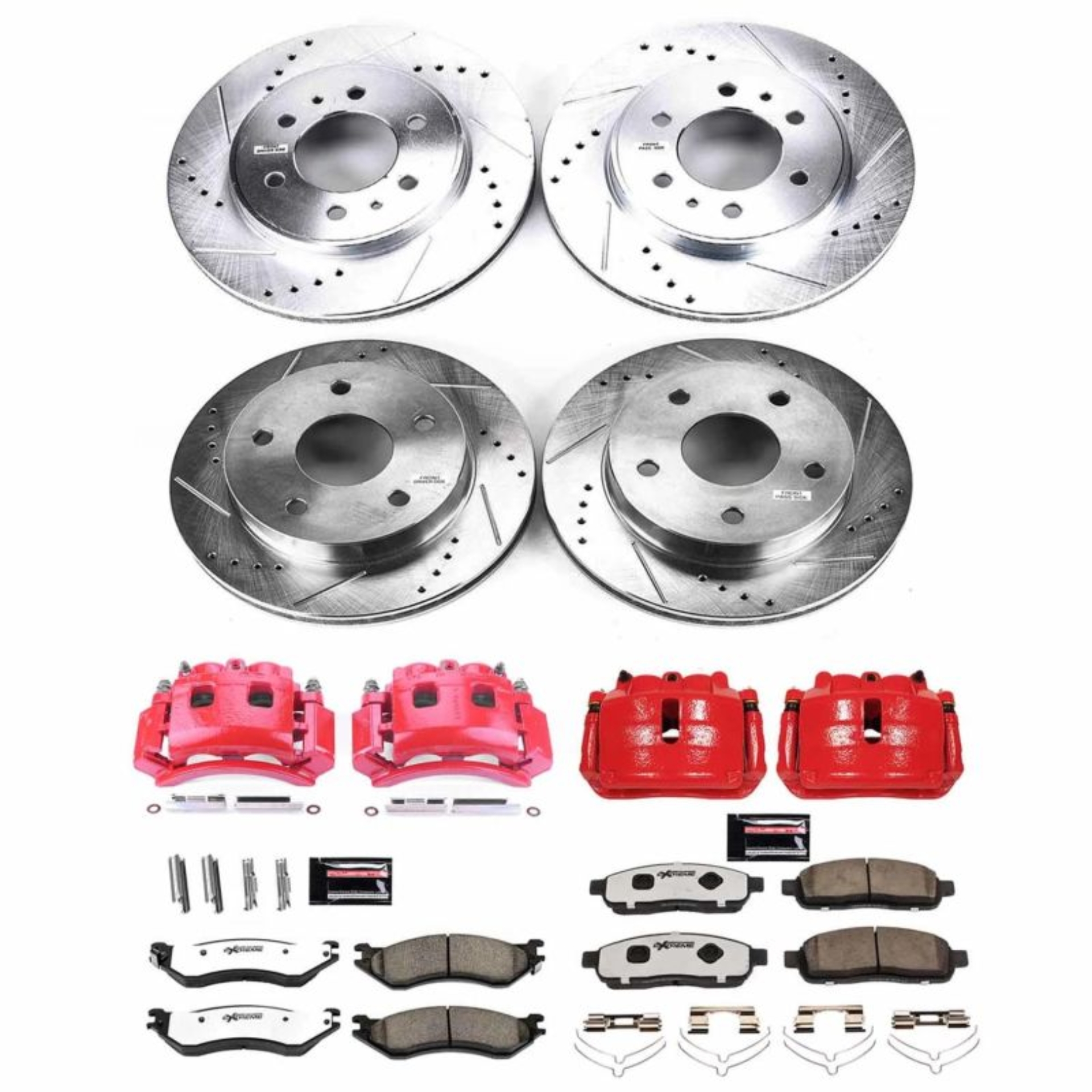 Picture of Power Stop 00-01 Dodge Ram 1500 Front Z36 Truck & Tow Kit w/Cals