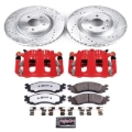 Picture of Power Stop 2010 Ford Taurus Front Z36 Truck & Tow Kit w/Cals