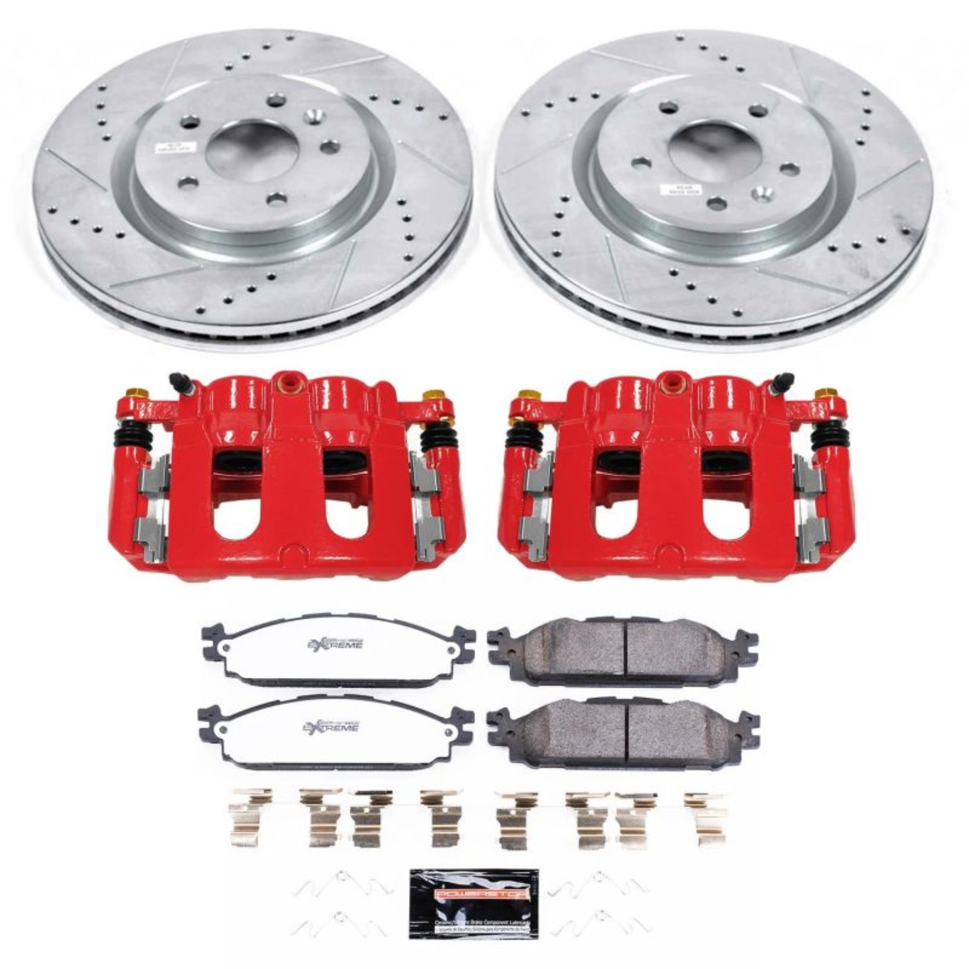 Picture of Power Stop 11-20 Lincoln MKT Front Z36 Truck & Tow Kit w/Cals