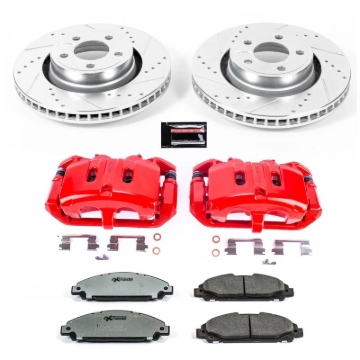 Picture of Power Stop 15-20 Ford Mustang Front Z26 Street Kit w/Cals
