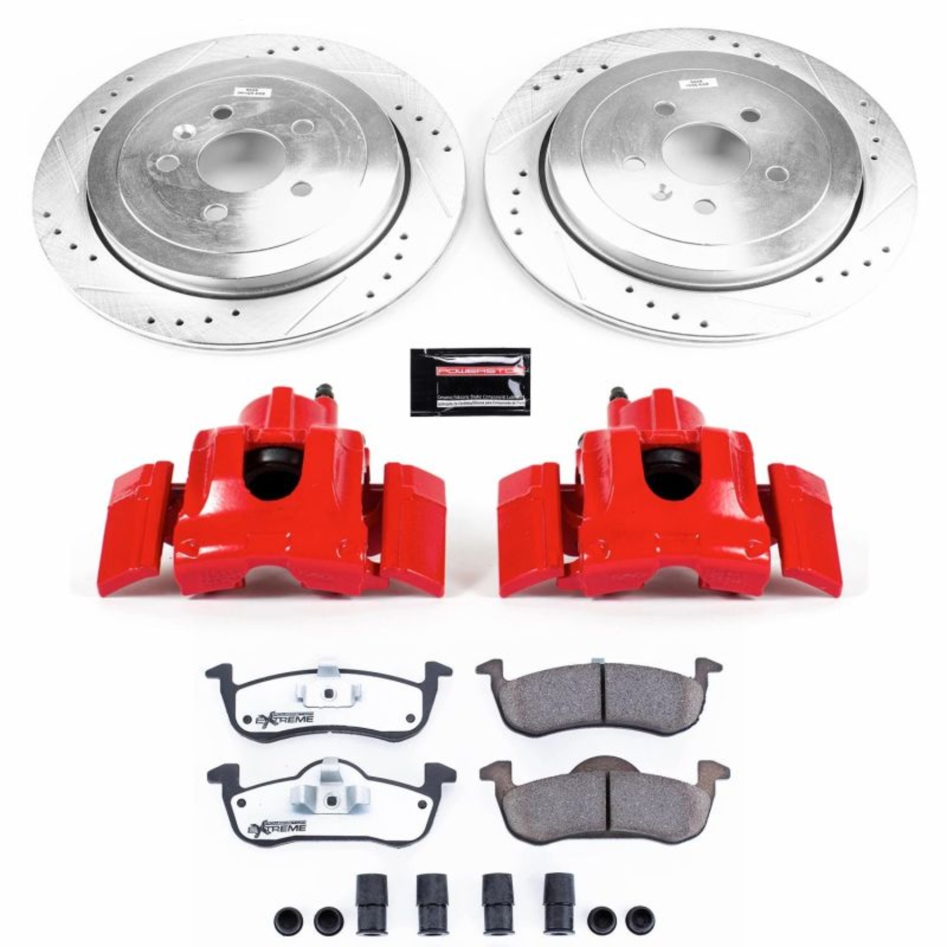 Picture of Power Stop 13-19 Lincoln MKT Rear Z36 Truck&Tow Kit w/Cals