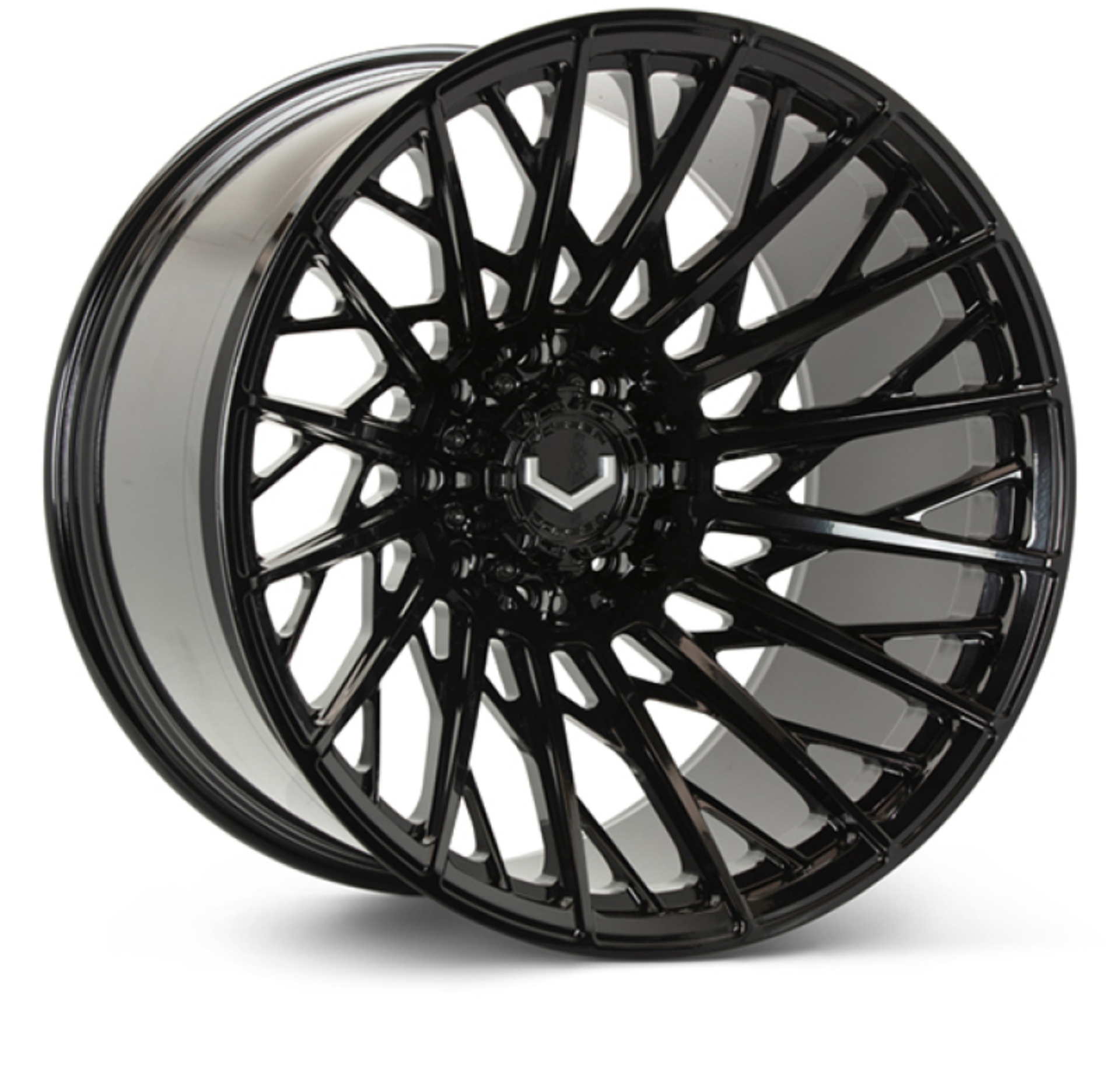 Picture of Vossen VFX-02T 24x10 - 6x139.7 - ET35 - Deep - 78.1 - Gloss Black Wheel