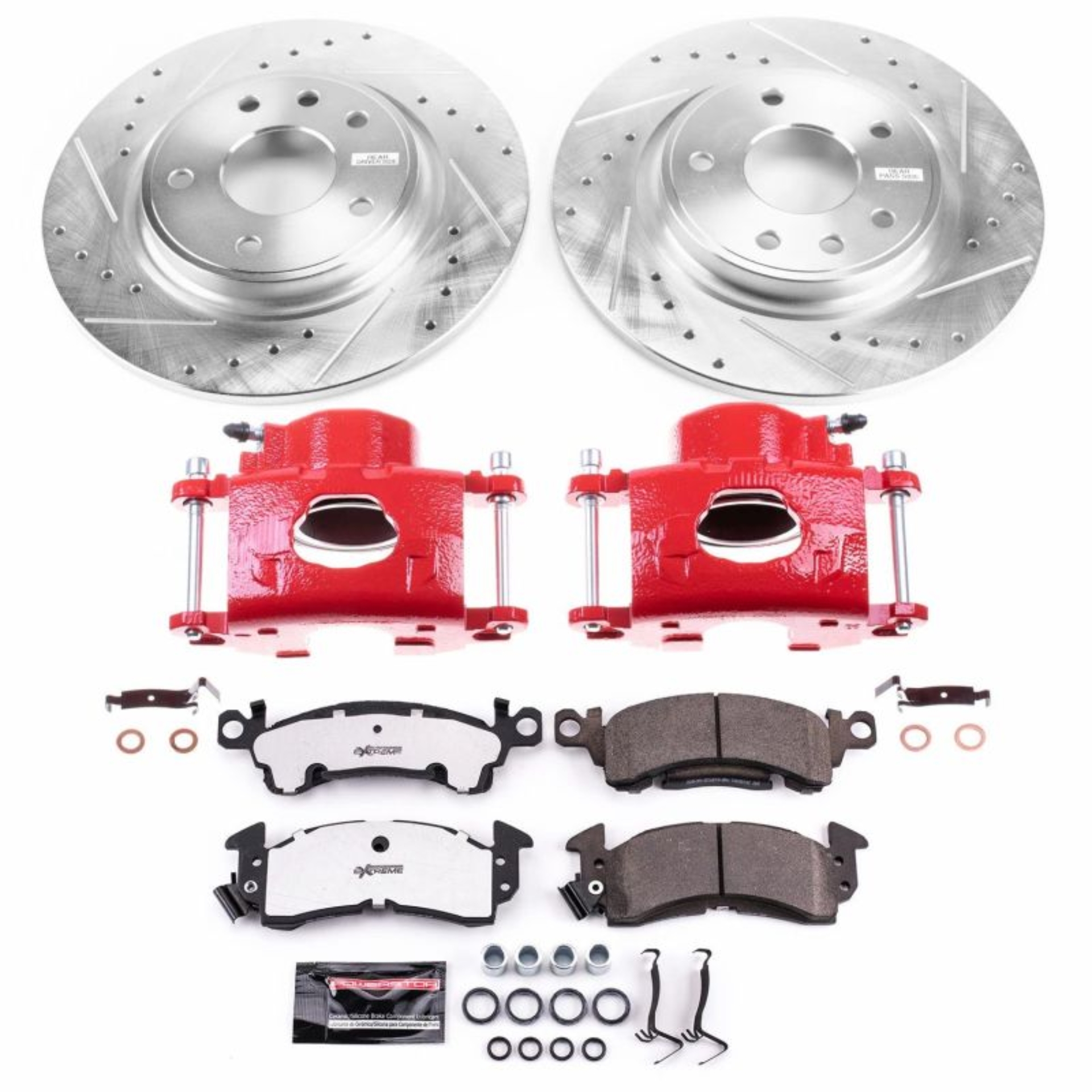 Picture of Power Stop 1977 Cadillac Fleetwood Front Z26 Street Kit w/Cals