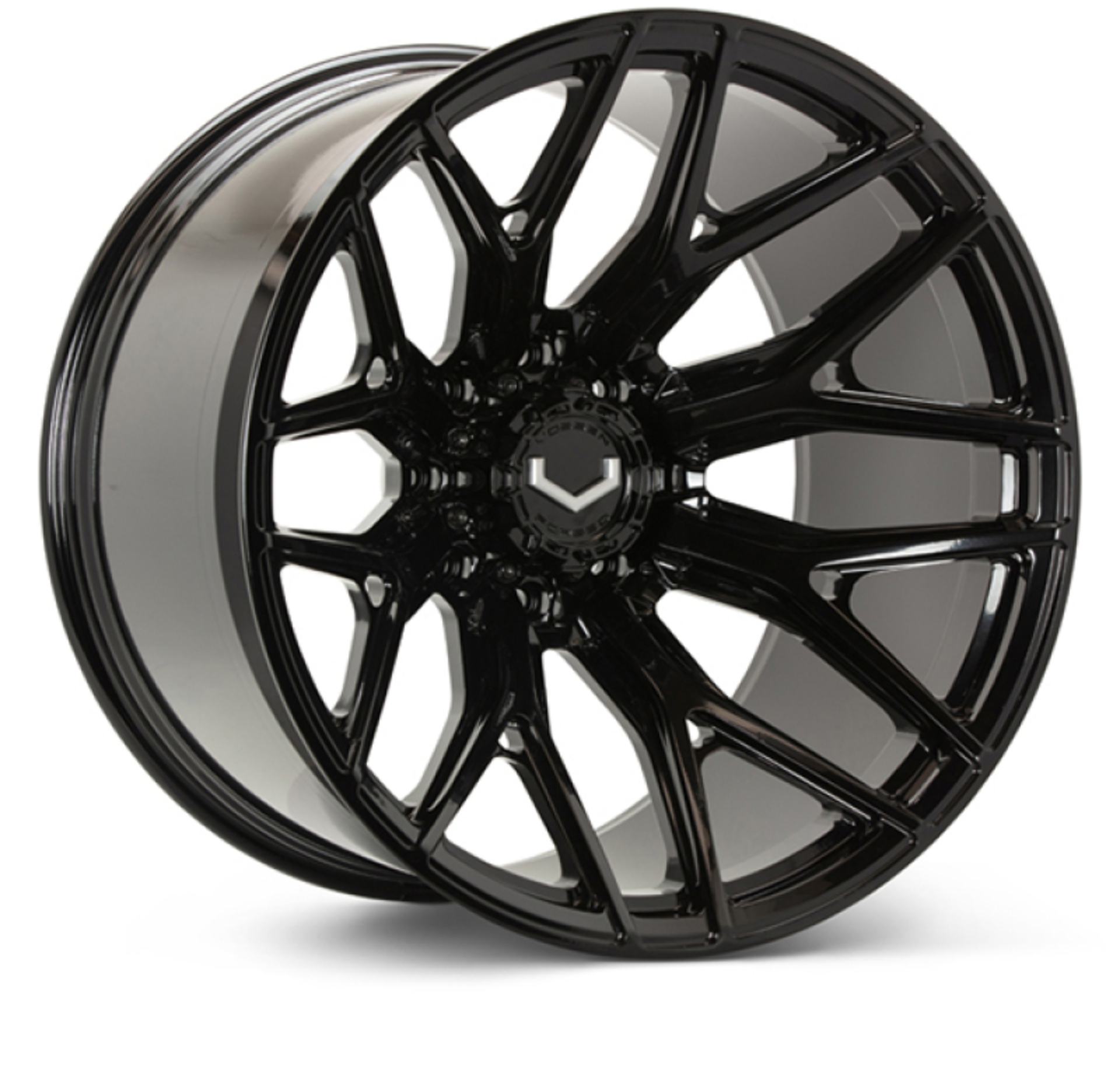 Picture of Vossen VFX-03 24x14 - 6x139.7 - ET44 - Mega Deep - 78.1 - Gloss Black Wheel