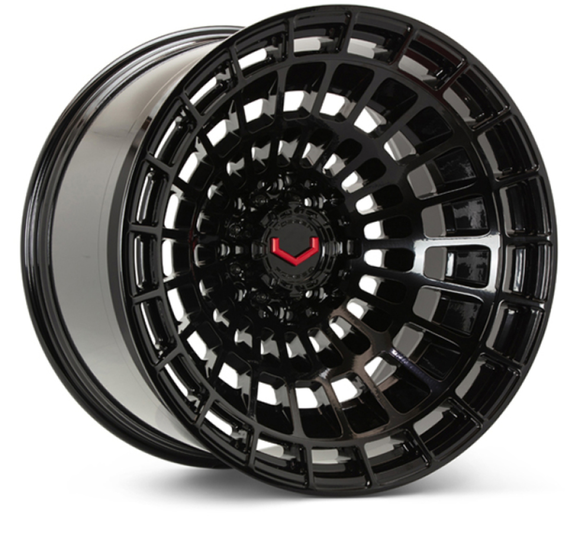 Picture of Vossen LCX-04 24x14 - 6x139.7 - ET15 - Deep - 78.1 - Gloss Black Wheel