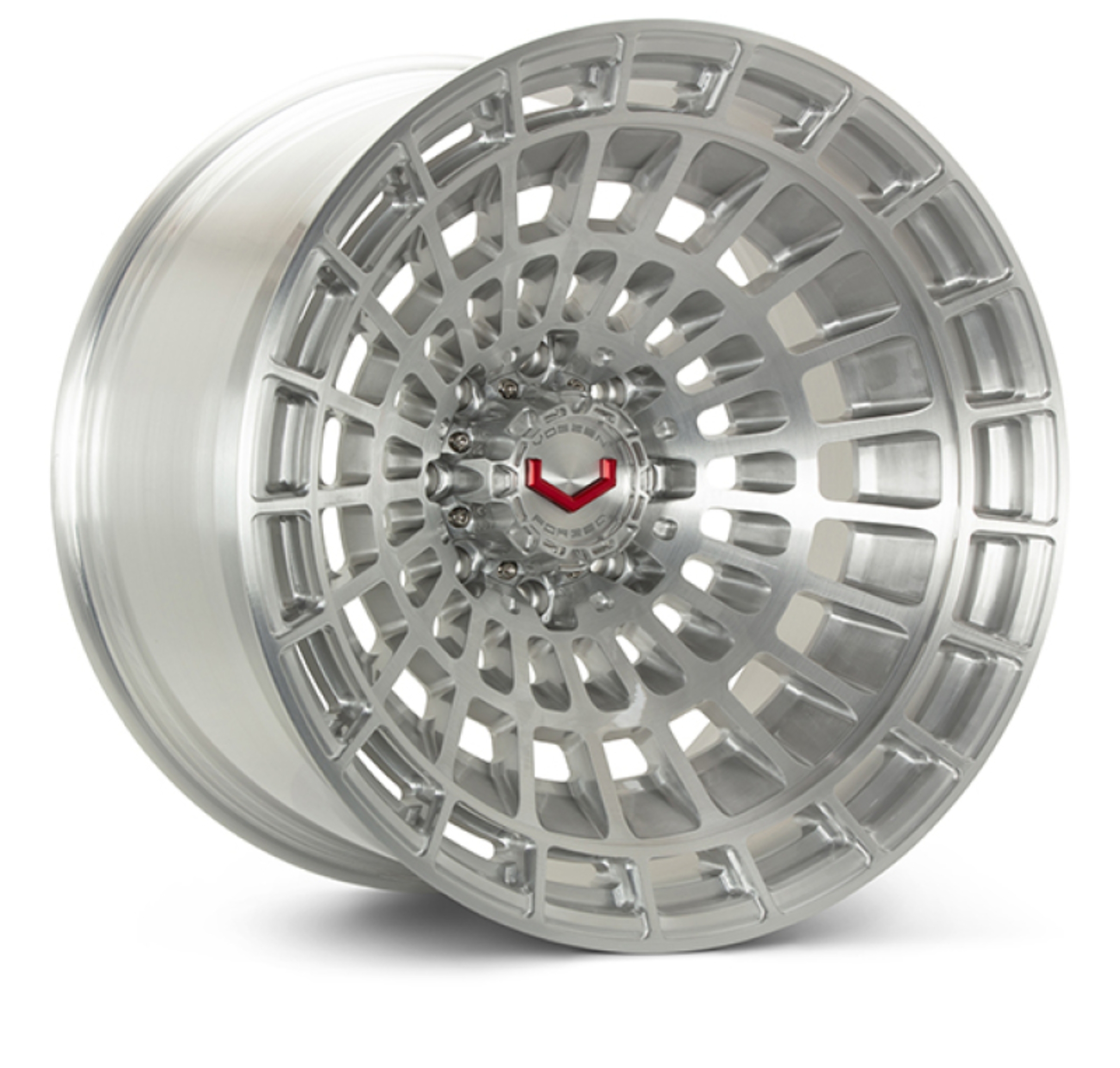 Picture of Vossen LCX-04 24x14 - 6x139.7 - ET44 - Mega Deep - 78.1 - Brushed Gloss Clear Wheel