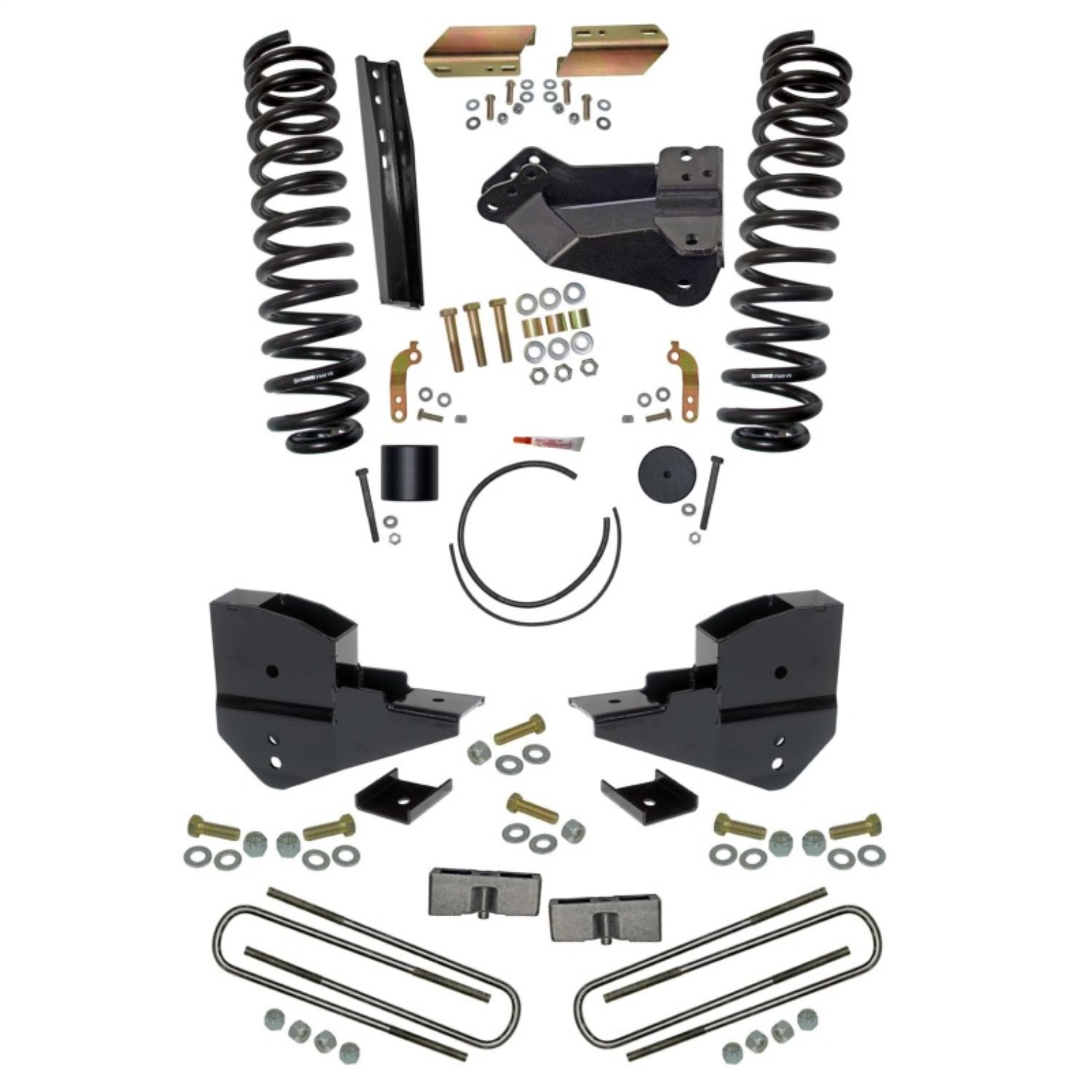 Picture of Skyjacker 2023+ Ford F-250/F-350 Super Duty 4WD 4in Lift Kit w/ Front Coils and Rear Blocks