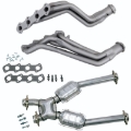 Picture of 96-04 MUSTANG GT 1-5/8 LONG TUBE HEADERS PLUS MID PIPE (TITANIUM CERAMIC)