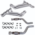 Picture of 05-08 DODGE 5.7 HEMI CAR LONG TUBE HEADERS AND SHORT MID PIPE (TITANIUM CERAMIC)