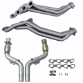 Picture of 06-24 DODGE 6.1/6.2/6.4 HEMI 1-7/8 LONG TUBE HEADERS PLUS MID PIPE (TITANIUM)
