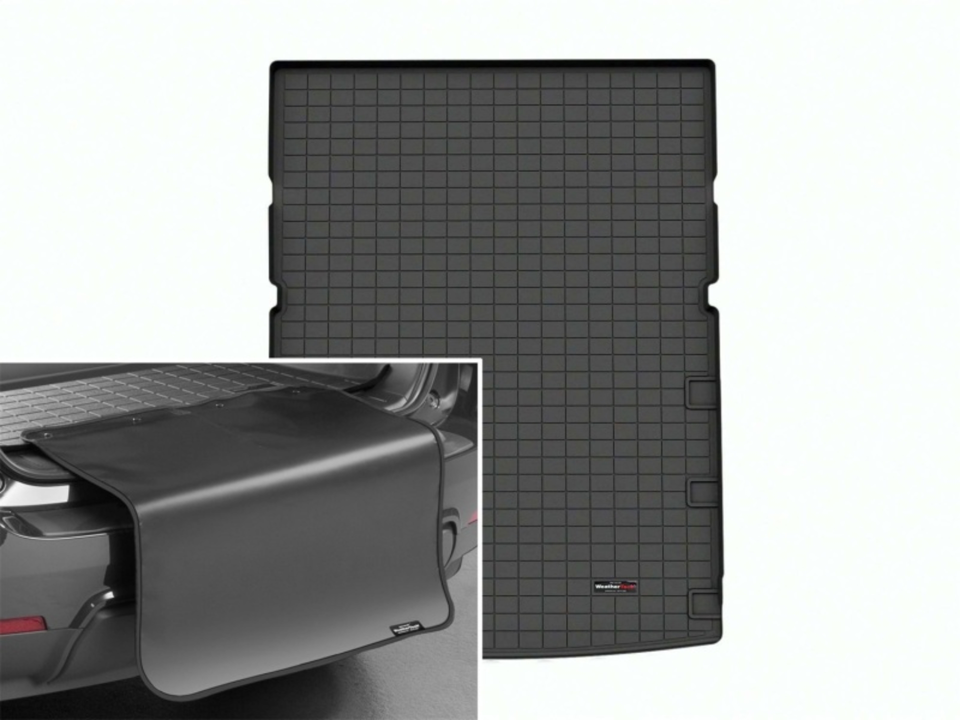 Picture of WeatherTech WT Cargo Liners-Black Floor Mats - 401701SK