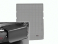 Picture of WeatherTech 23-24 Jeep Wagoneer/Grand Wagoneer L Cargo Liner w/Bumper Protector - Black