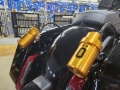 Picture of Ohlins 14-25 Harley FL Touring STX 36 Twin Blackline 12in Stiffer Spring Shocks