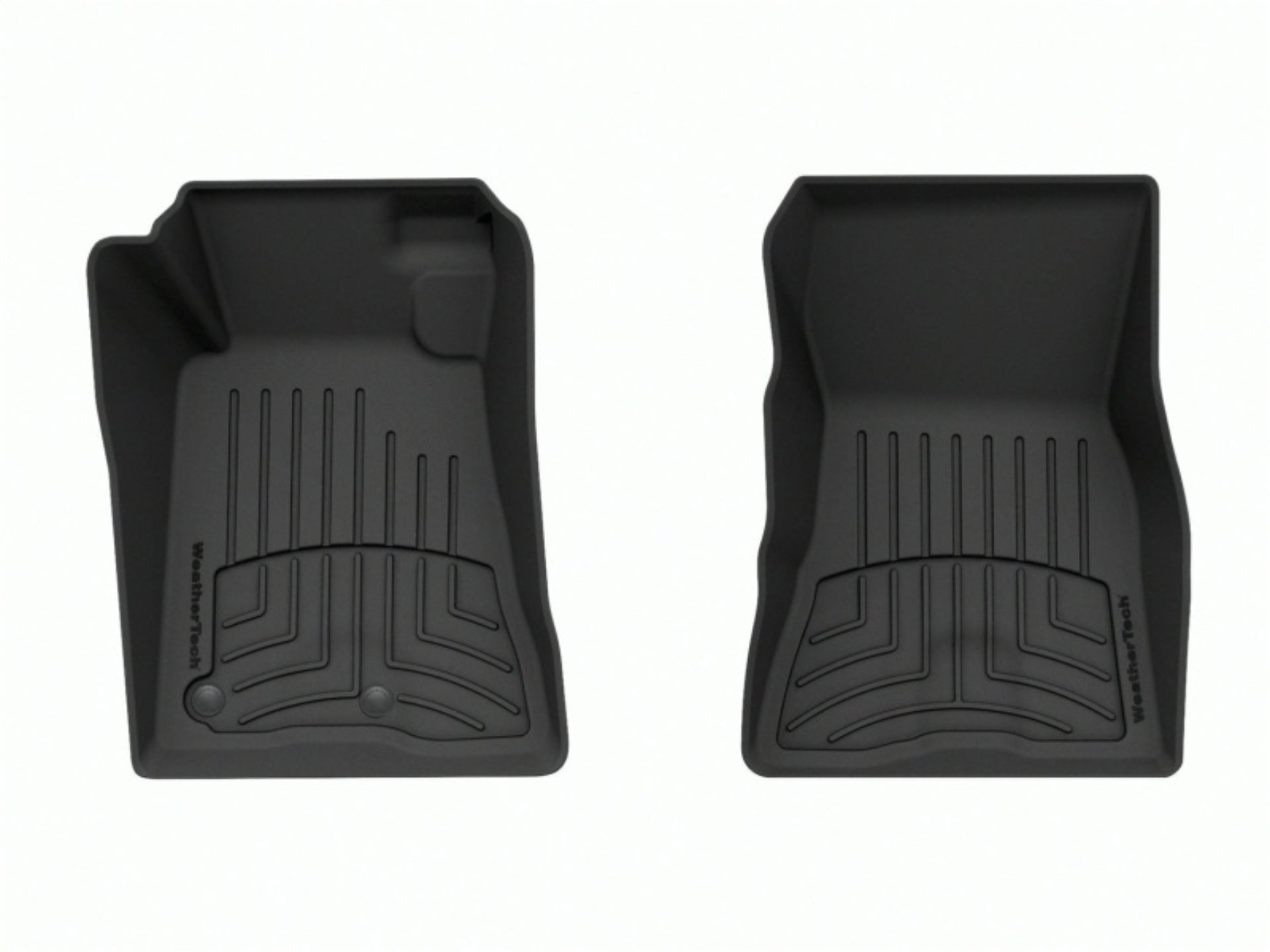 Picture of WeatherTech 15-24 Ford Mustang (Incl. 15-20 Shelby GT350R) Front FloorLiner HP - Black