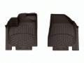Picture of WeatherTech 22-24 Infiniti QX60 Front FloorLiner HP - Cocoa