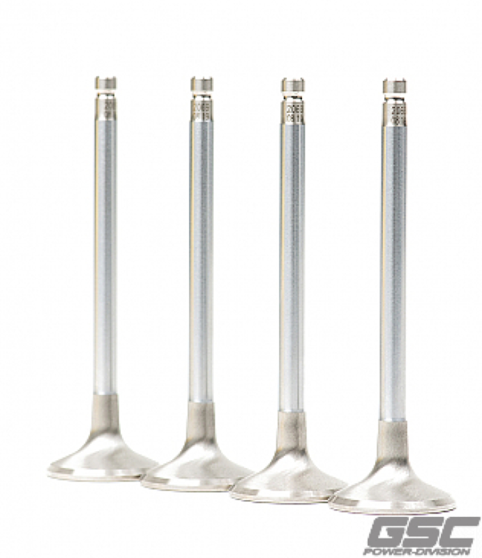 Picture of GSC P-D Toyota 2JZ 30.0mm Head (+1mm) 6.6mm Stem Chrome Alloy Polished Exhaust Valve - Single