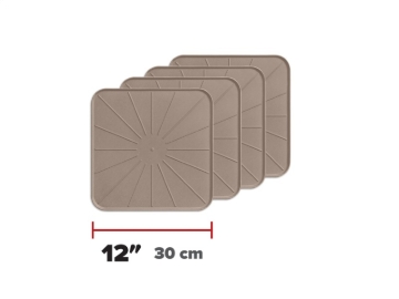 Picture of WeatherTech Home Surface Protectors 12in. Square - Tan (4pc Set)