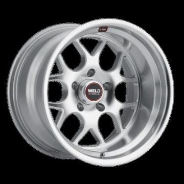 Picture of Weld Solana 22x8.5 / 5x127 BP / ET6 / 78.1mm Bore - Gloss Silver Machined Wheel