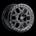 Picture of Weld Solana Beadlock 18x10 / 5x114.3 BP / ET30 / 78.1mm Bore - Gloss Black MIL DIA Wheel