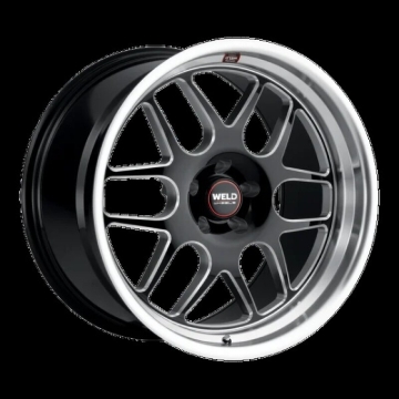 Picture of Weld Solana 20x10.5 / 5x120 BP / ET38 / 72.56mm Bore - Gloss Black MIL DIA Wheel