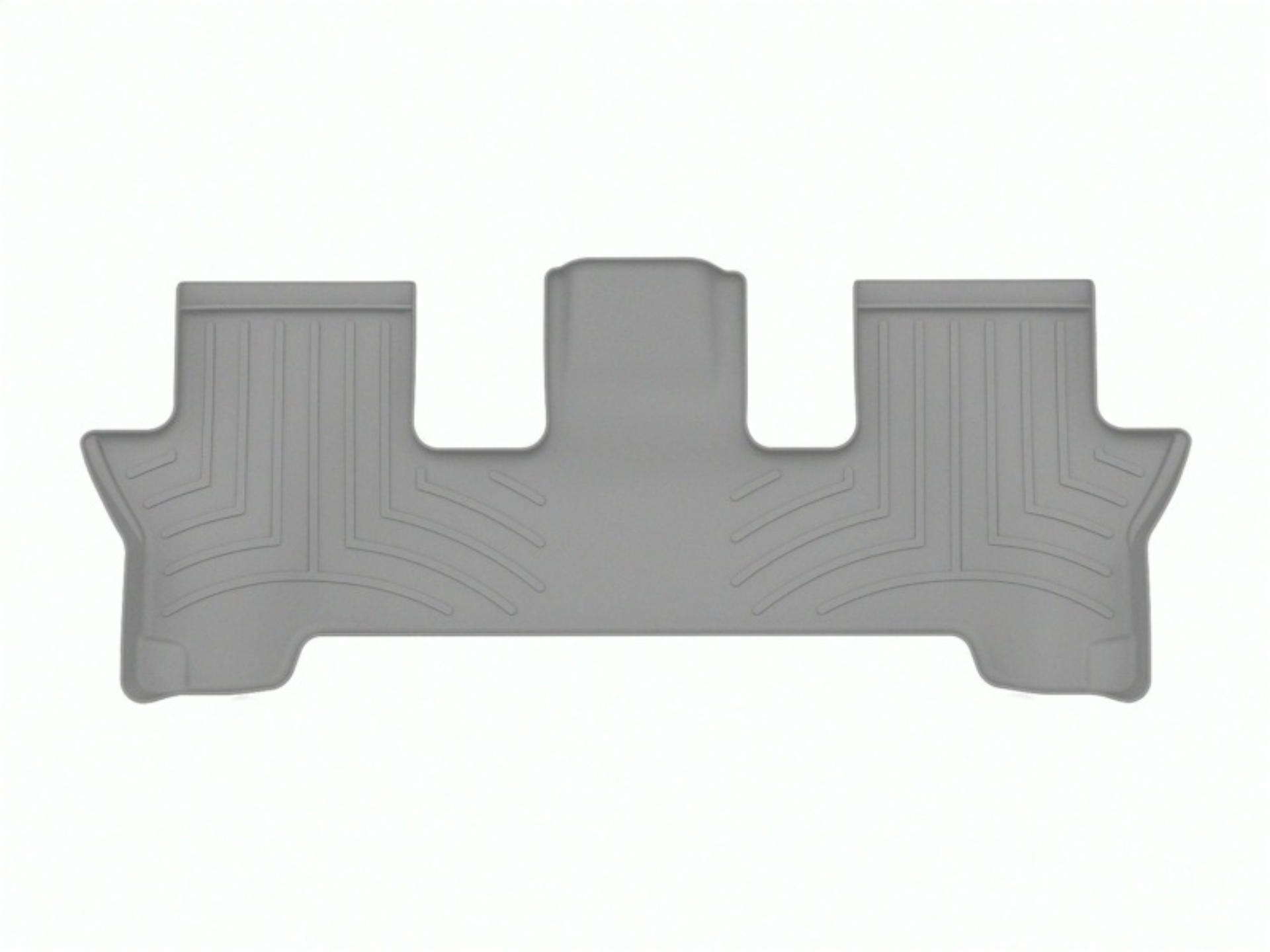 Picture of WeatherTech 2024 Hyundai Santa Fe 2nd Row Bench Seating Rear FloorLiner - Grey