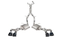 Picture of Corsa 2022-2025 Cadillac CT5-V Blackwing 3in. Cat-Back w/ Act. Exh. Dbl. X-Pipe Twin 4.5in. Tips
