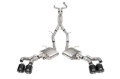 Picture of Corsa 2022-25 Cadillac CT5 V Blackwing 3in. Cat-Back w/ Act. Exh. - Dbl X-Pipe - Twin 4.5in. CF Tips