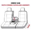 Picture of Covercraft Endura Waterproof Polyester SeatSaver Custom Second Row Seat Covers