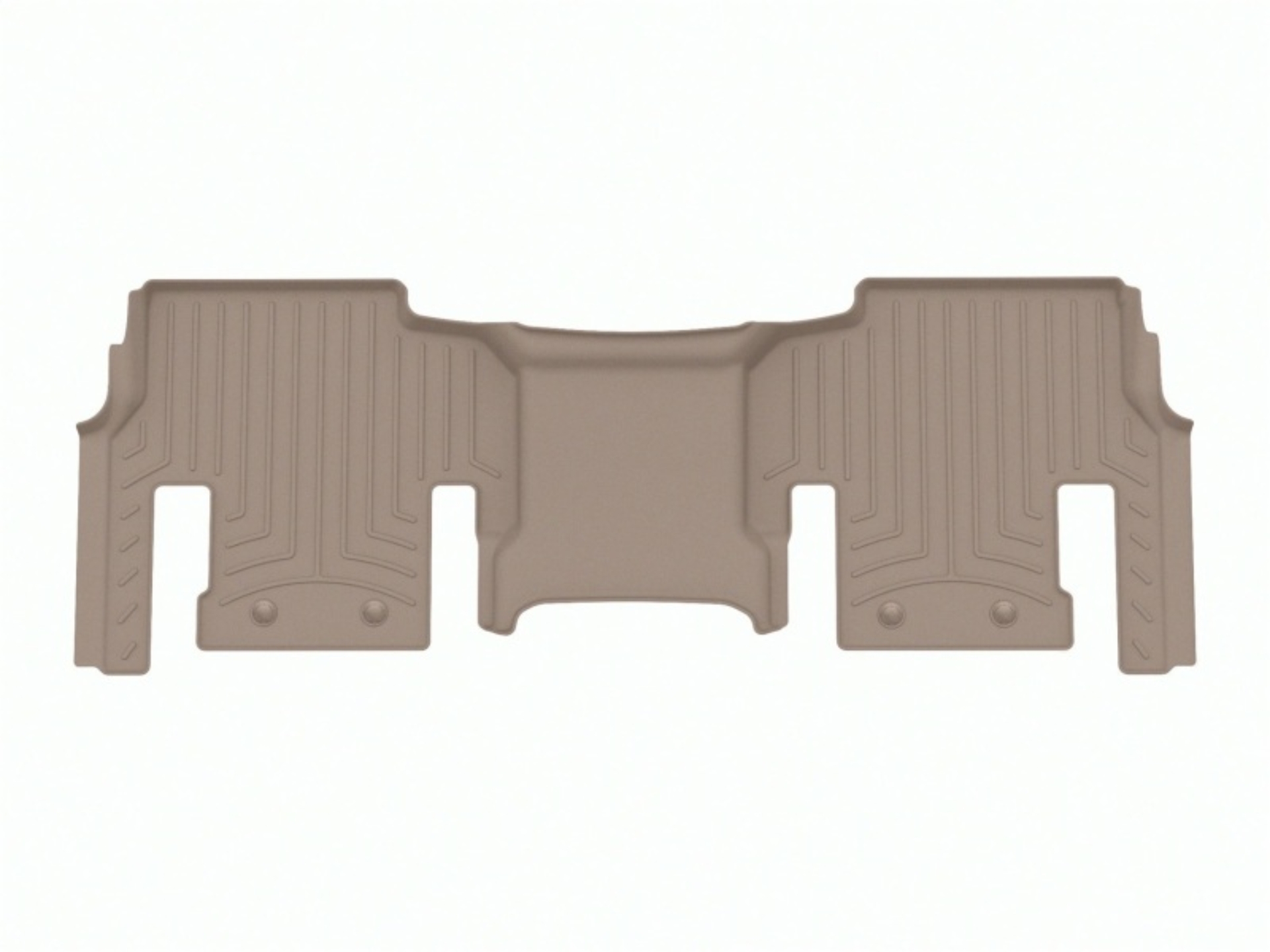 Picture of WeatherTech 22-24 Jeep Grand Wagoneer (Incl. 23-24 L) 7-Pass. 2nd Row Rear FloorLiner HP - Tan