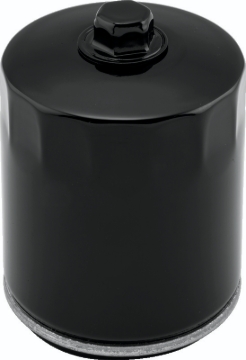 Picture of Twin Power M8 Black Oil  Filter With Nut Replaces H-D 62700296
