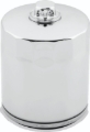 Picture of Twin Power M8 Chrome Oil Filter With Nut Replaces H-D 62700297