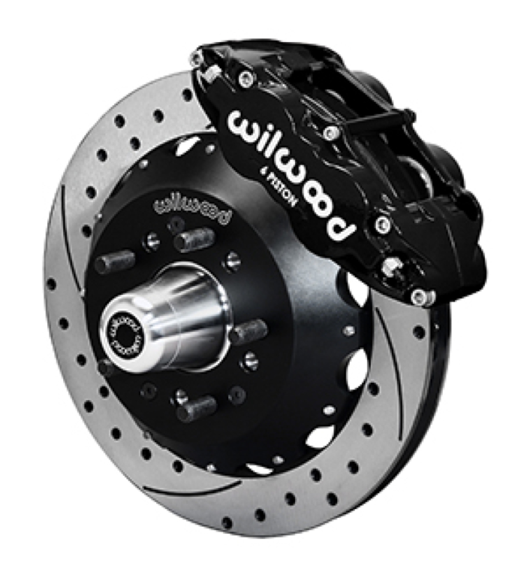 Picture of Wilwood 65-68 Chevrolet Impala W/ Drum Spindle FNSL6R - 12.88 inch Venter GT Rotor Drilled