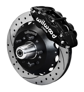 Picture of Wilwood 65-68 Chevrolet Impala W/ Drum Spindle FNSL6R - 12.88 inch Venter GT Rotor Drilled