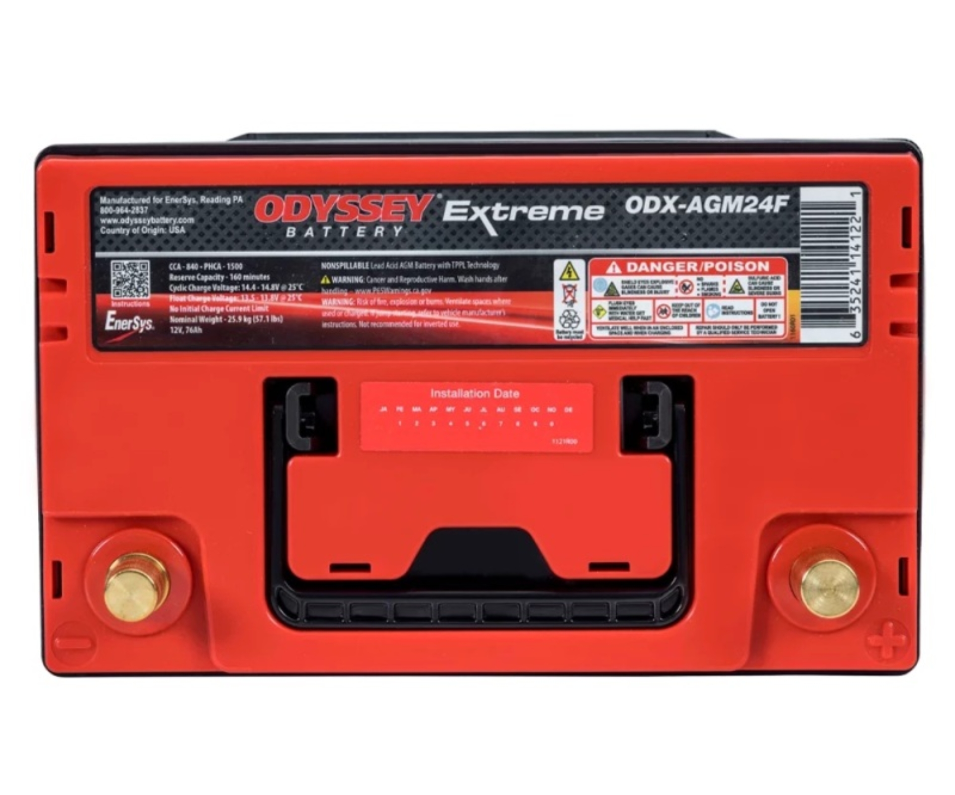 Picture of Odyssey Battery Auto/Truck/Heavy Duty & Commercial Extreme AGM Battery (NSB-AGM24F)