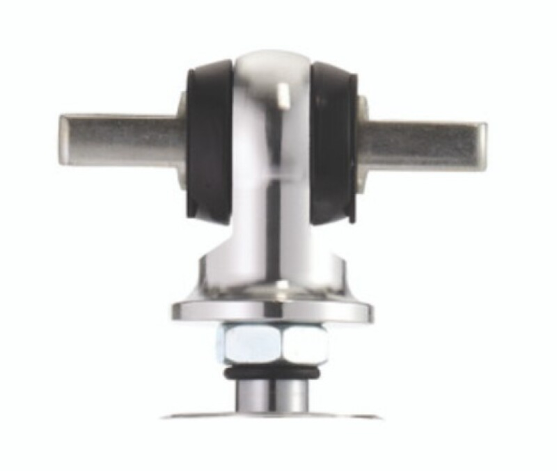 Picture of QA1 ASM Loop Steel 3.5in T-Bar 9/16-18 RH. w/ Poly Bushing 2.125-2.875in C2C