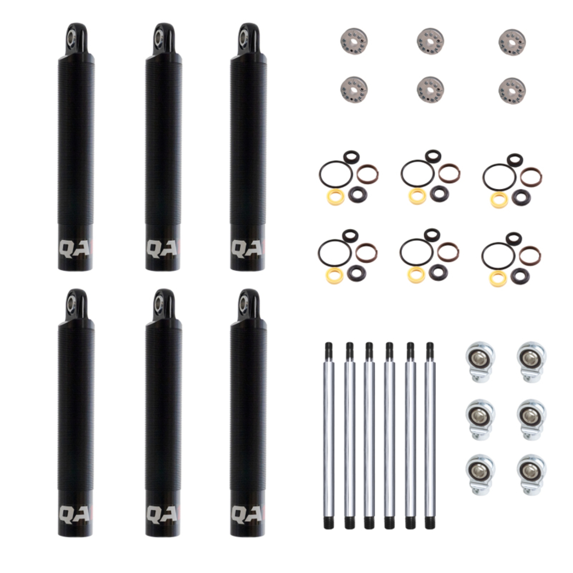 Picture of QA1 15.75 Eye-B/Eye-B V-None Dry Shock Small Aluminum Coilover 10.63 - 6 Pack
