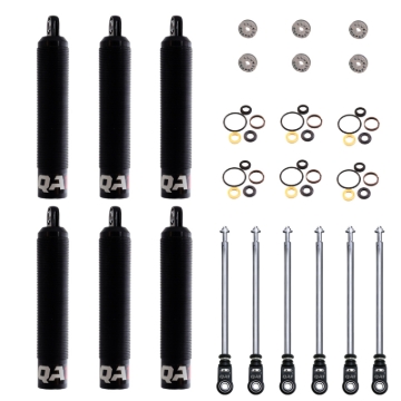 Picture of QA1 18.25 Eye-B/Eye-B V-None Dry LD Piston Shock Large Aluminum Coilover 12.38 - 6 Pack