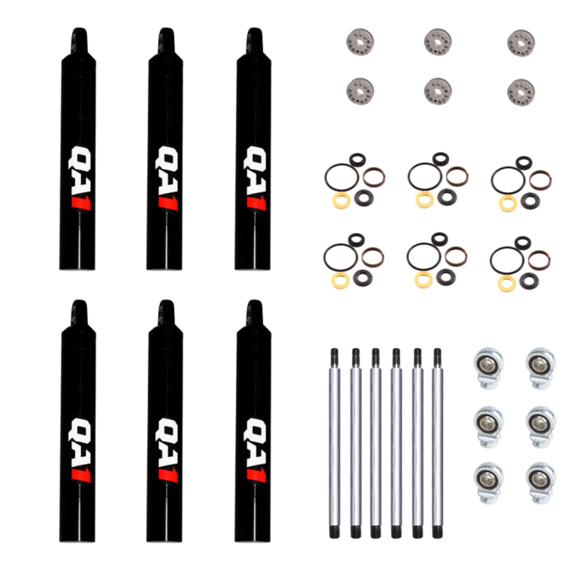 Picture of QA1 19.75 Eye-B/Eye-B V-None Dry Shock Small Body Steel 12.63 - 6 Pack