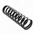 Picture of QA1 2-1/4in ID Cr-Si High Travel Spring 8in X 550 Lbs/in - Black Powder Coated