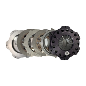 Picture of McLeod Mini Mag 7.25 Twin Disc 97-13 GM LS-X 6 Bolt Crank w/Aluminum Flywheel(168T 1-1/8 x 26)