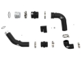 Picture of aFe 23-24 Ford Diesel Trucks V8-6.7L (td) BladeRunner Aluminum Hot and Cold Charge Pipe Kit - Black