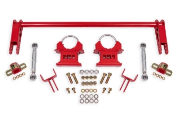 Picture of BMR 79-04 Ford Mustang 1.25in Rear Weld-on Anti-roll Bar Kit - Hollow - Red
