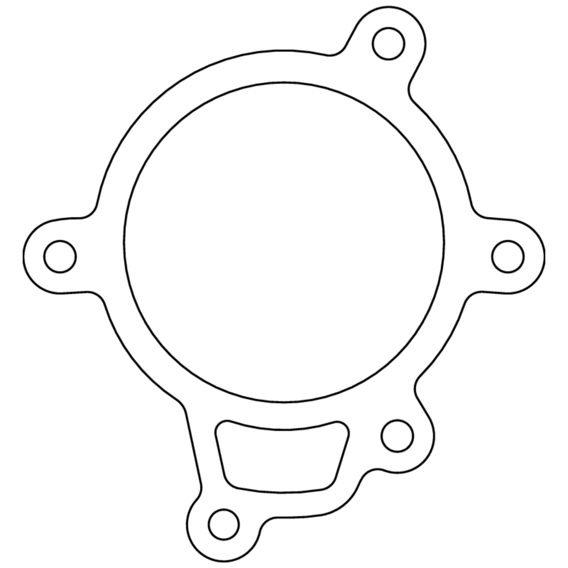 Picture of Cometic Chrysler SR II Viper .032in AFM Water Pump Gasket