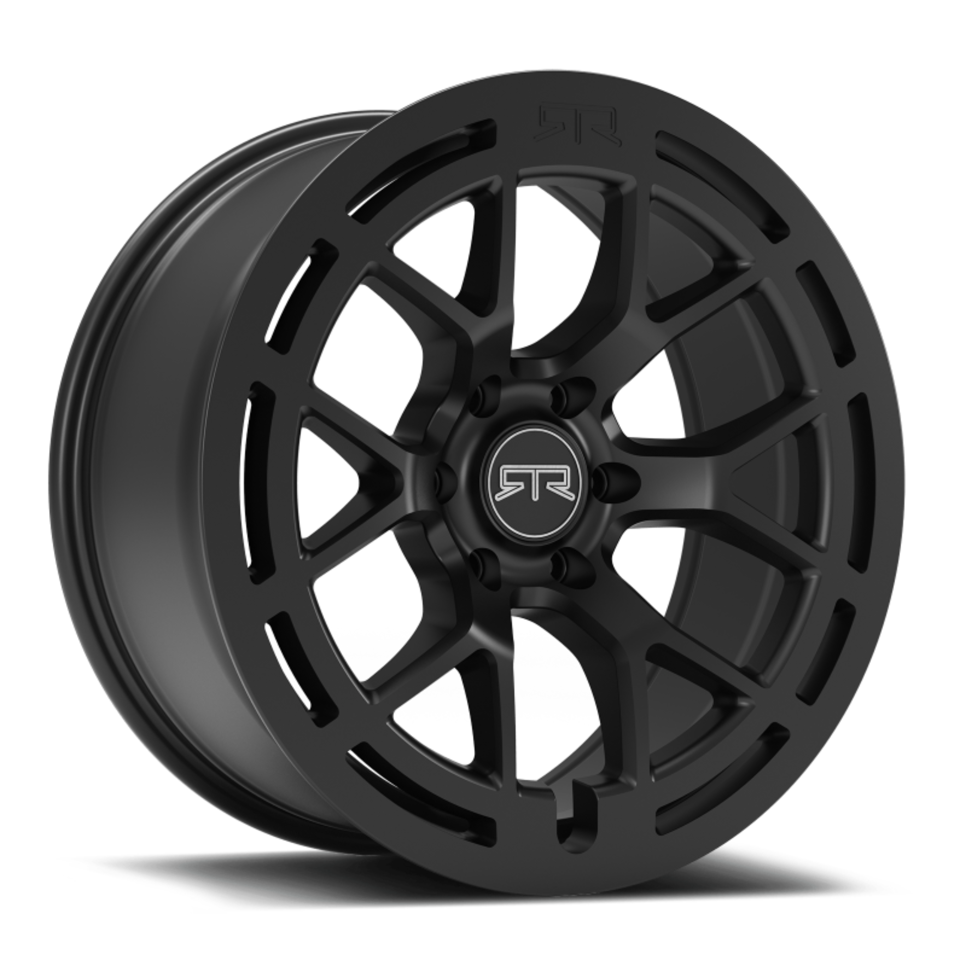 Picture of Method RTR Tech 6 Ford Bronco / Ranger 17x9 0mm Offset 6x139.7 93.1mm CB - Satin Black Wheel