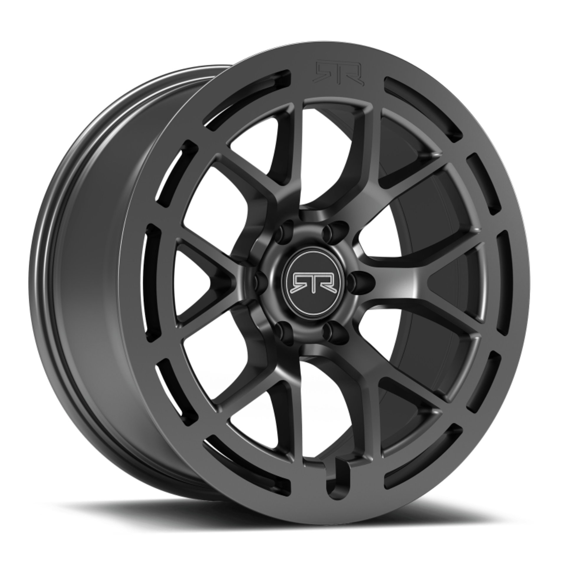 Picture of Method RTR Tech 6 Ford Bronco / Ranger 17x9 +30mm Offset 6x139.7 93.1mm CB - Satin Charcoal Wheel