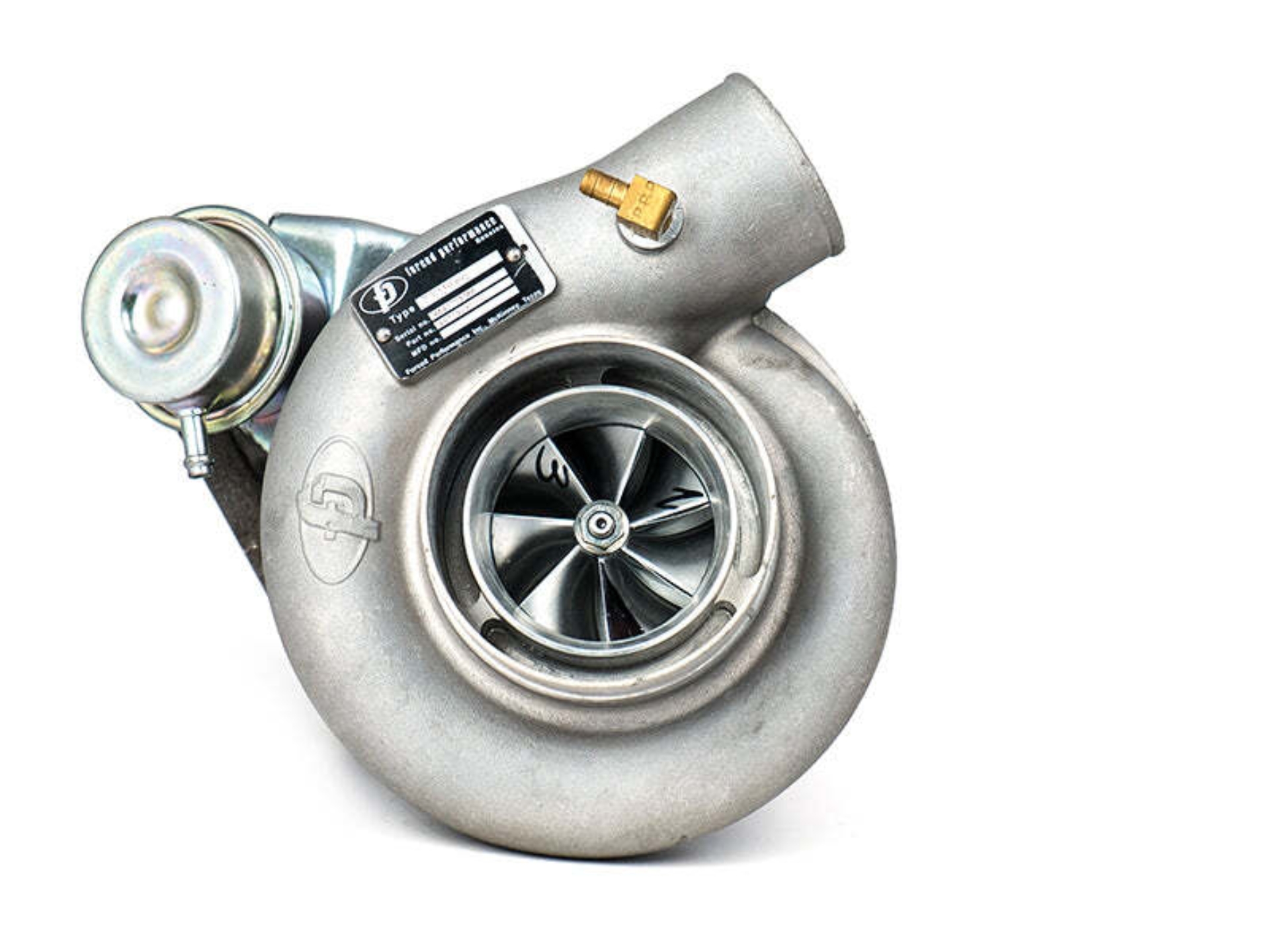 Picture of Forced Performance DSM Flanged Vehicle Red Turbocharger 84mm CH8CM Turbine Housing Internal WG
